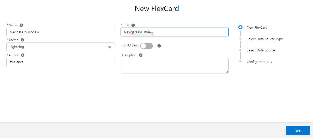 Creating a Dynamic Display of Listview Using Parent, Child Flexcard ...